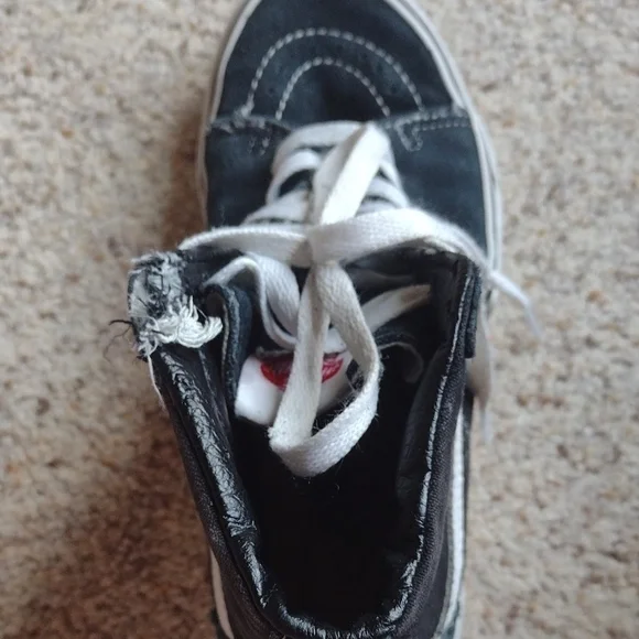 Vans Black High-Top Sneakers - Picture 7 of 9